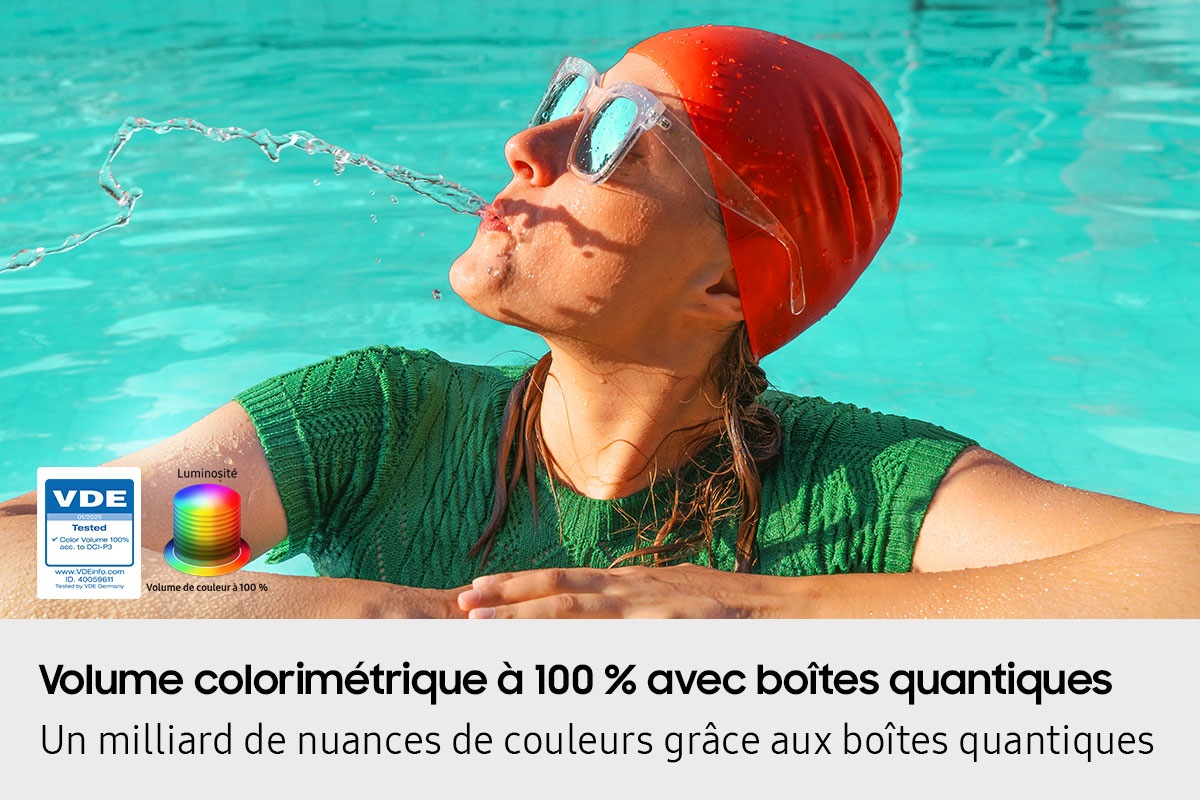 Téléviseur Q7F 50 " 4K QLED Vision AI (2025) Black