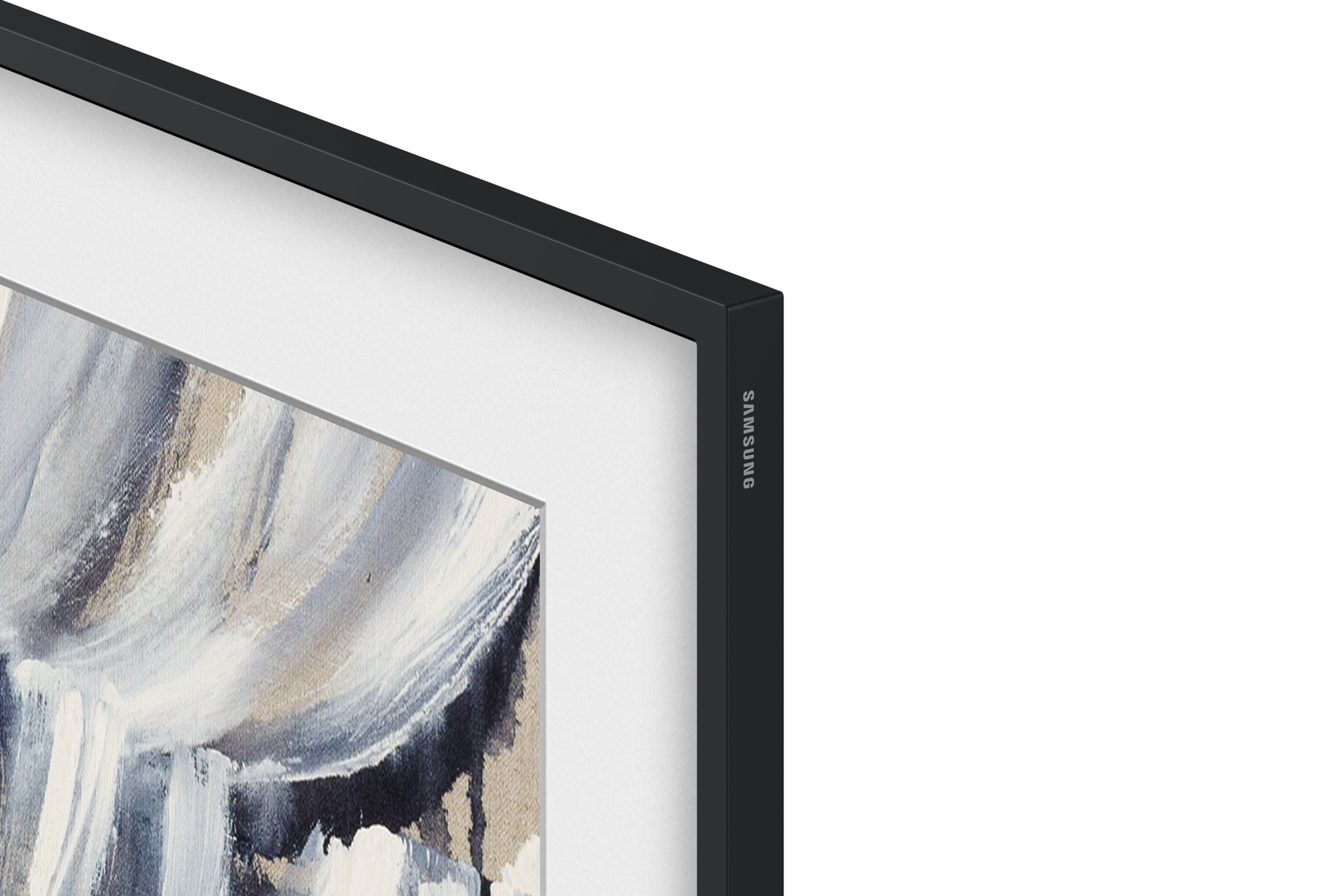 {size} The Frame LS03HE 4K Samsung Vision AI Smart TV (2026) Detail Black 