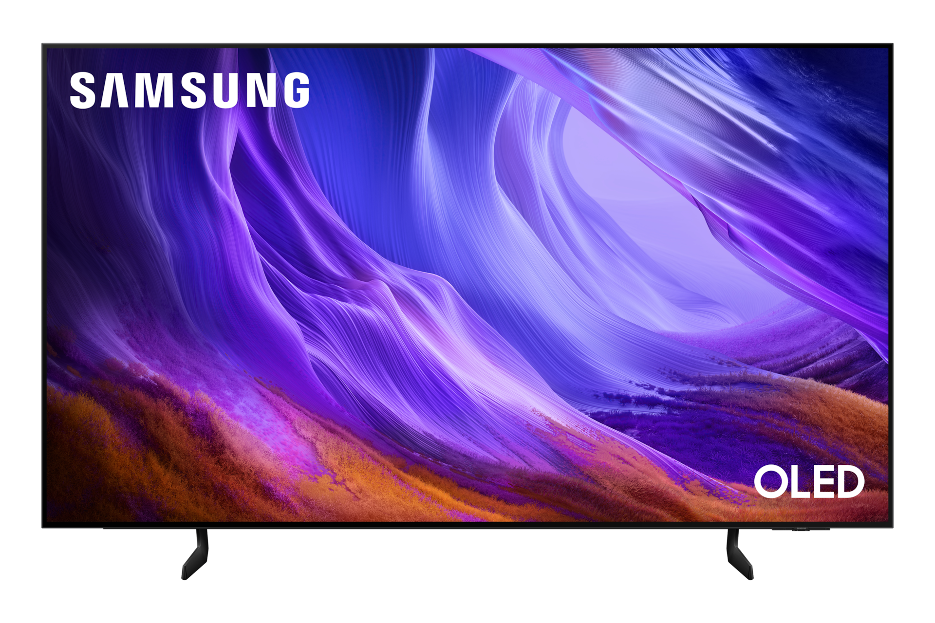 {size}" OLED S85H 4K Samsung Vision AI Smart TV (2026) Front2 Graphite 