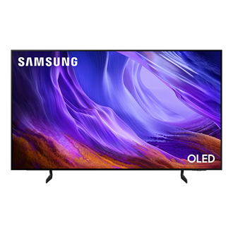 {size}" OLED S85H 4K Samsung Vision AI Smart TV (2026) Front2 Graphite 