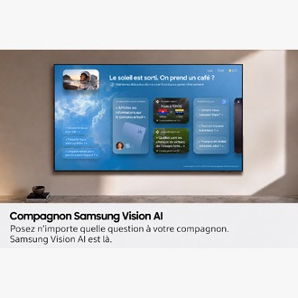 75" QLED Q8F 4K Samsung Vision AI Smart TV Noir