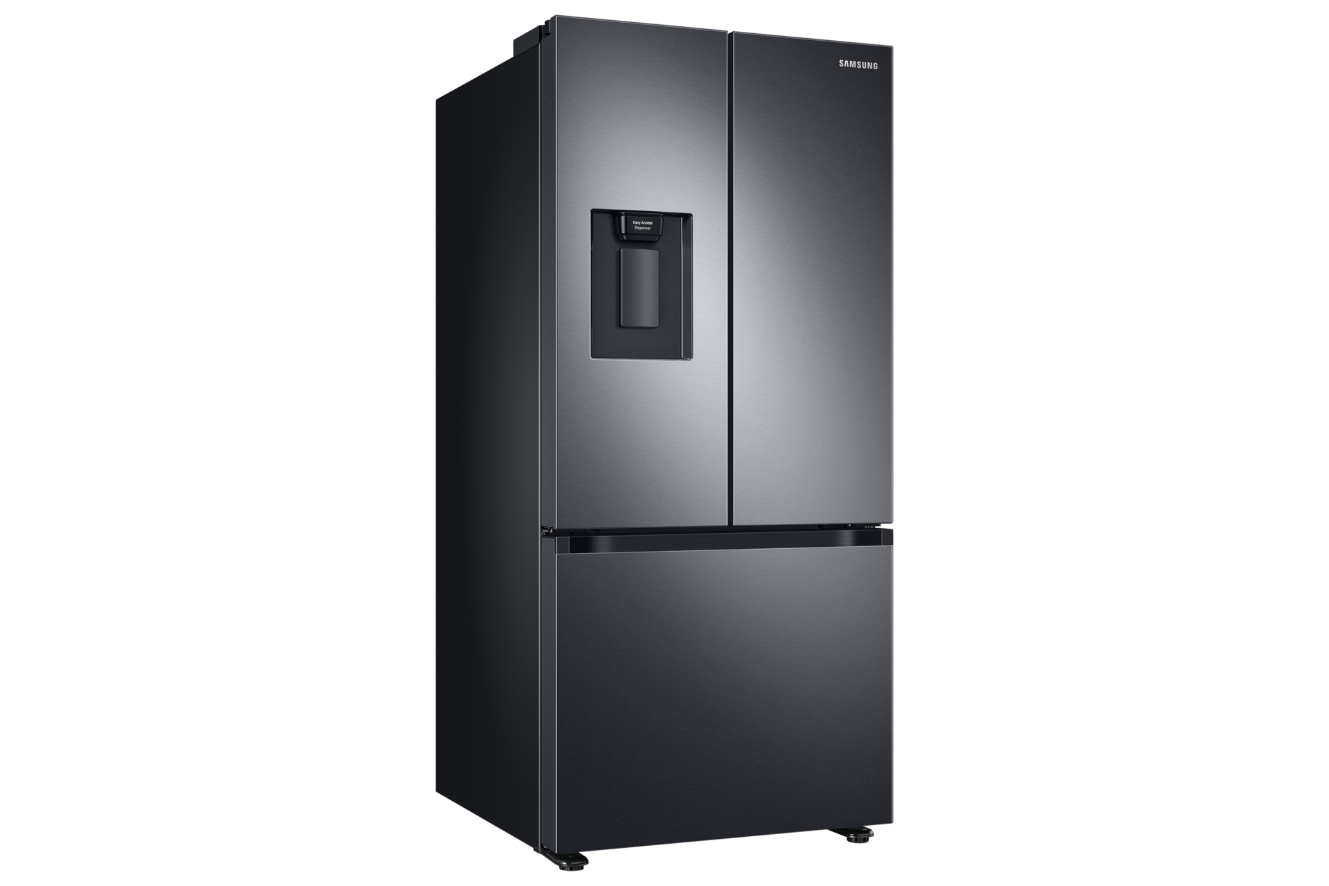 Réfrigérateur à portes françaises Samsung 30 po Wi-Fi distributeur d'eau 22  pi³ acier inoxydable noir RF22A4221SG/AA