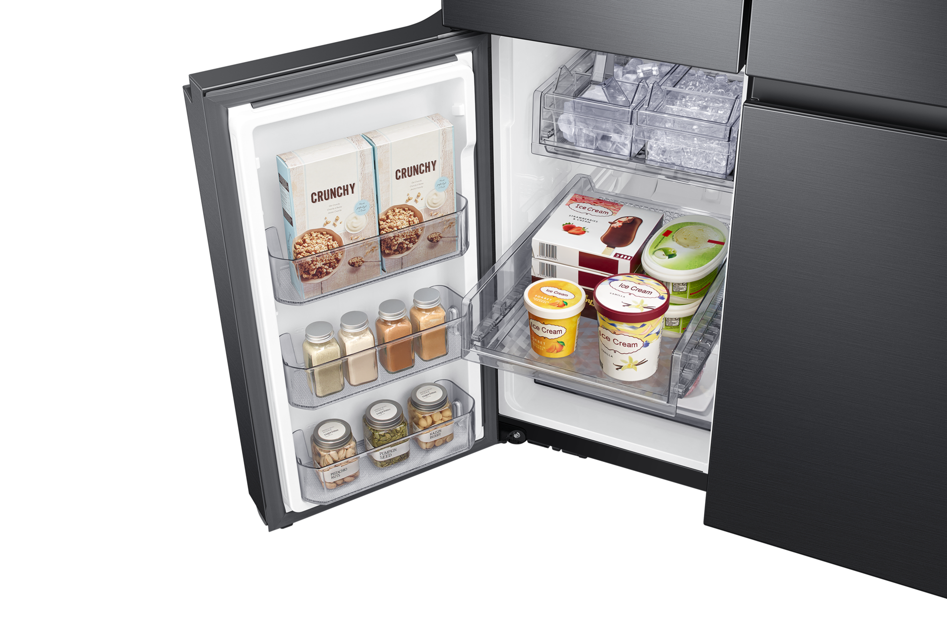 freezer-ice-bucket Black