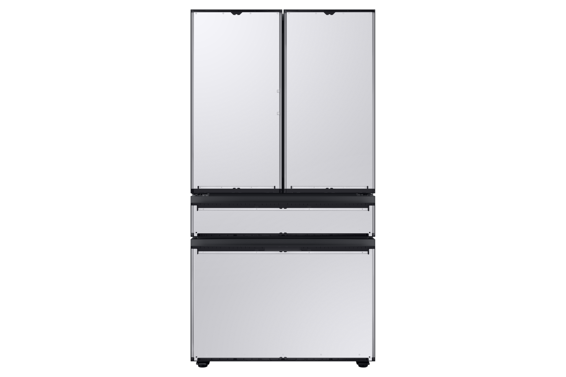 Réfrigérateur Samsung avec tiroir FlexZone et distributeur d'eau extérieur,  24,7 pi³, 33 po, acier inoxydable noir