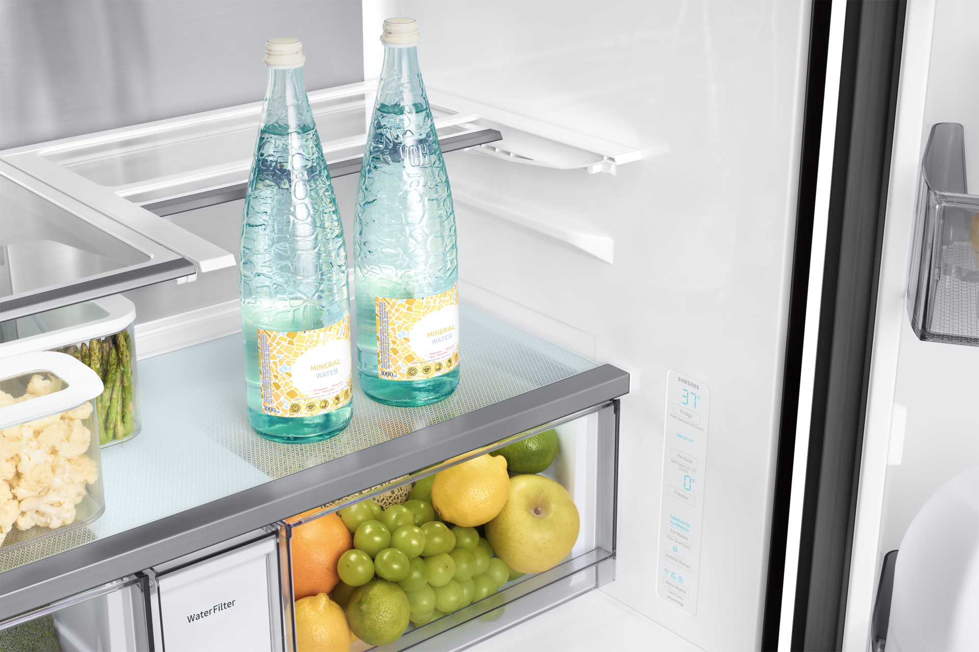 slide-in-shelf-food Black