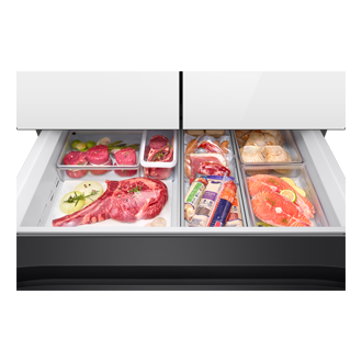 mid-drawer-open-meat-fish Black
