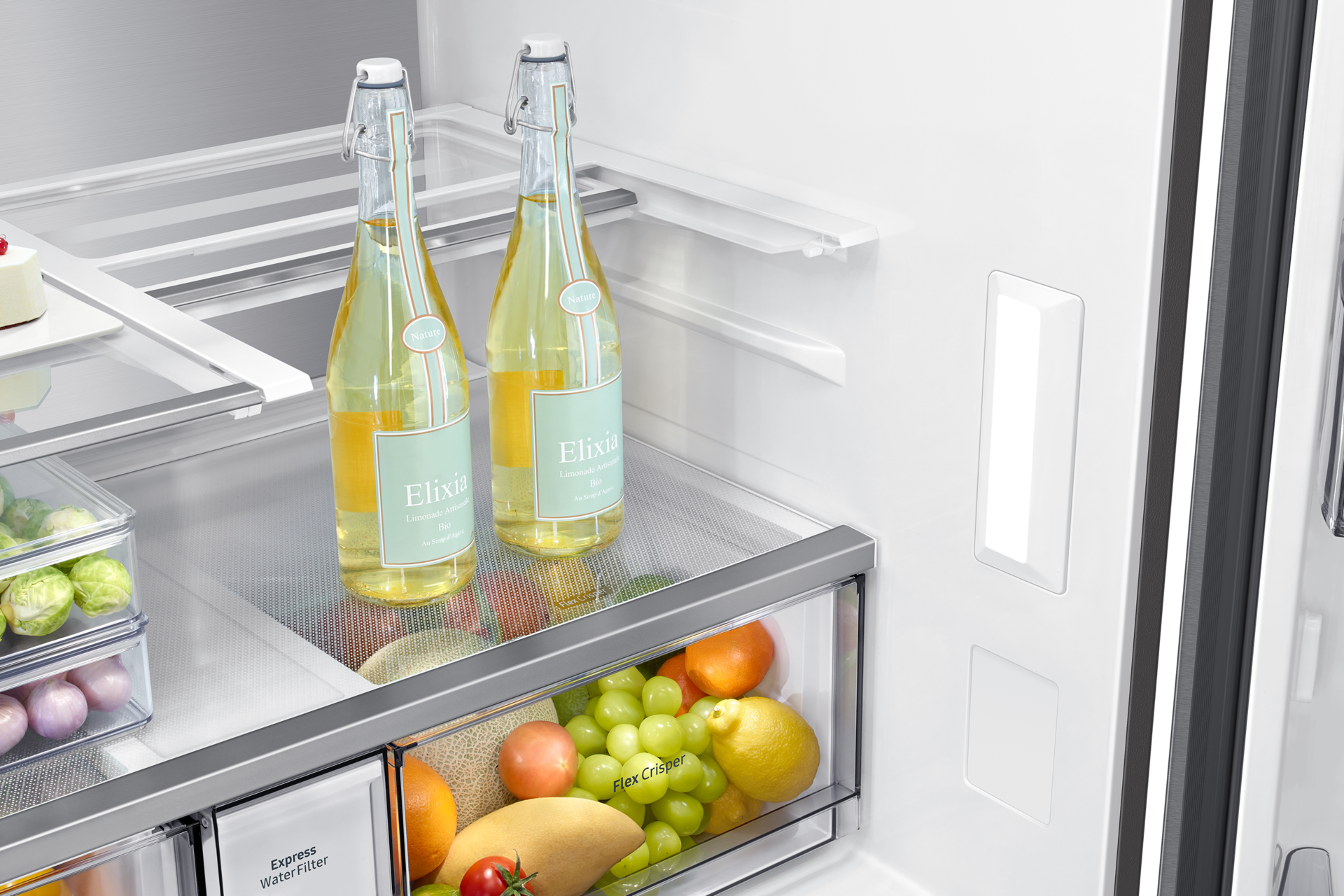 slide-in-shelf Silver