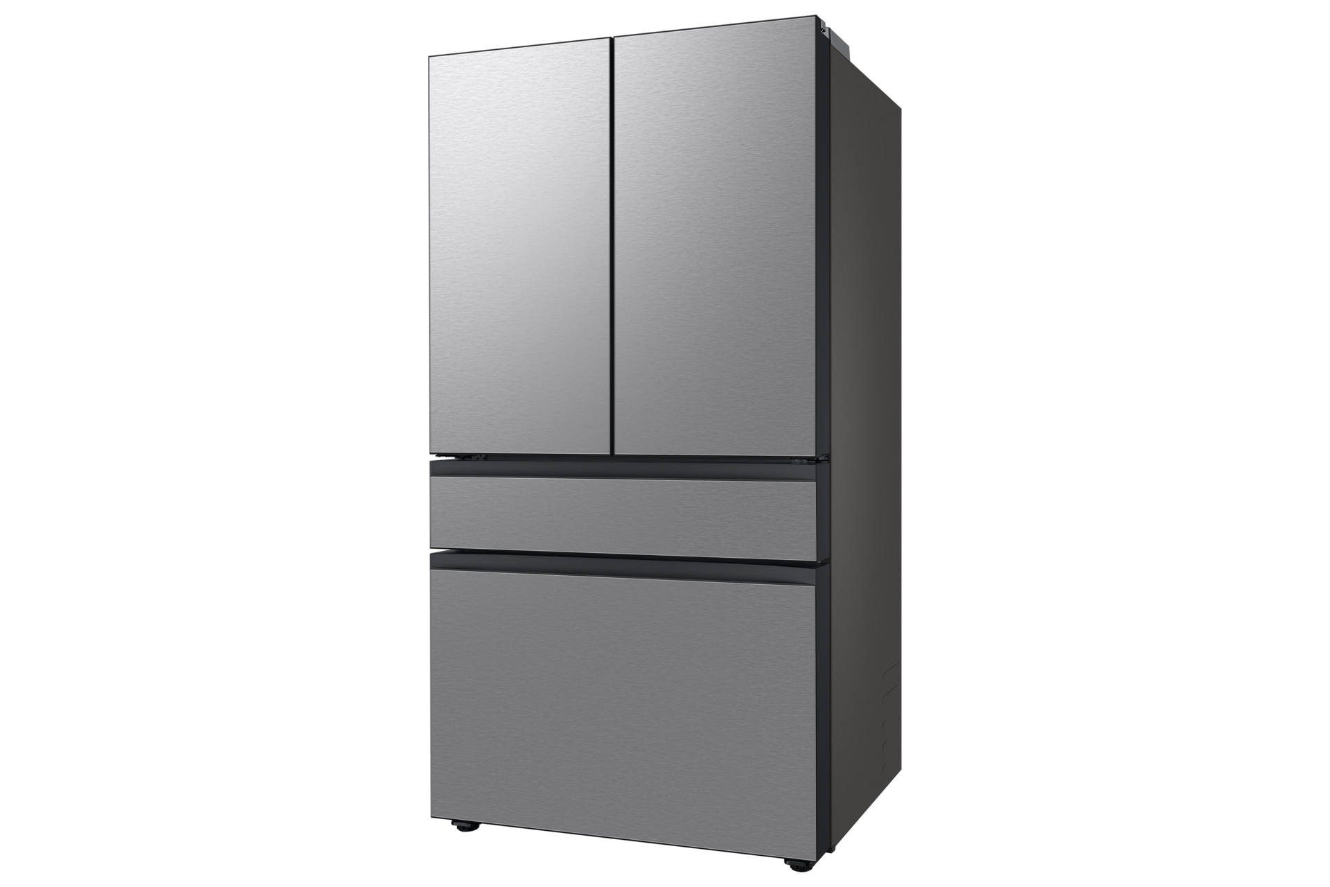 RF90F/36 French Door Refrigerators with Dual Auto Ice Maker R-Perspective Stainless Steel 