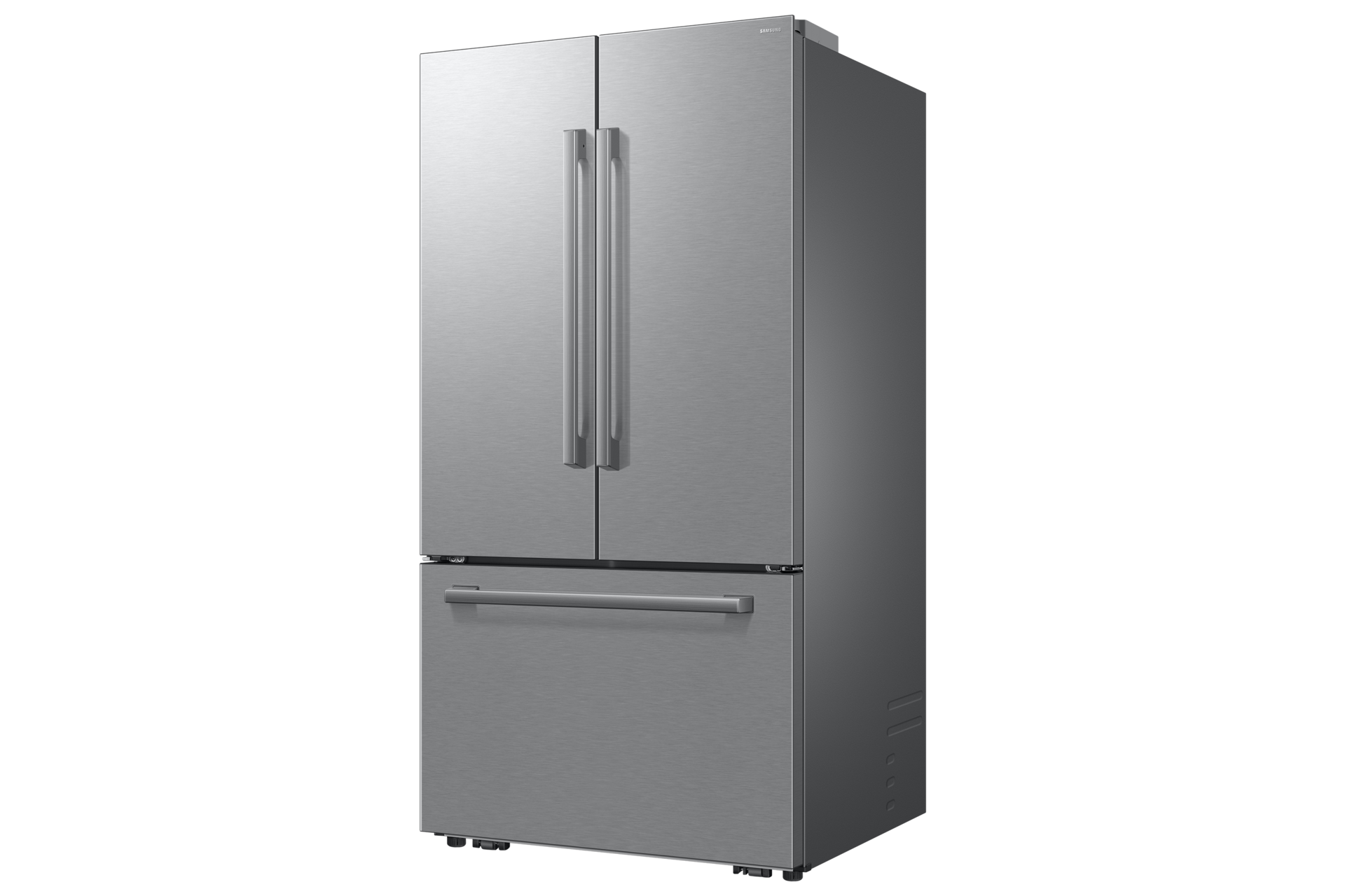 French Door Internal dispenser Zero clearance fit with SpaceMax 28.5 cu.ft R-Perspective Silver 