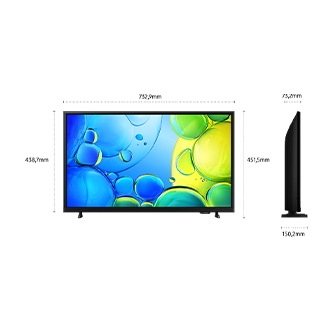 UN32F6000FFXZC dimension