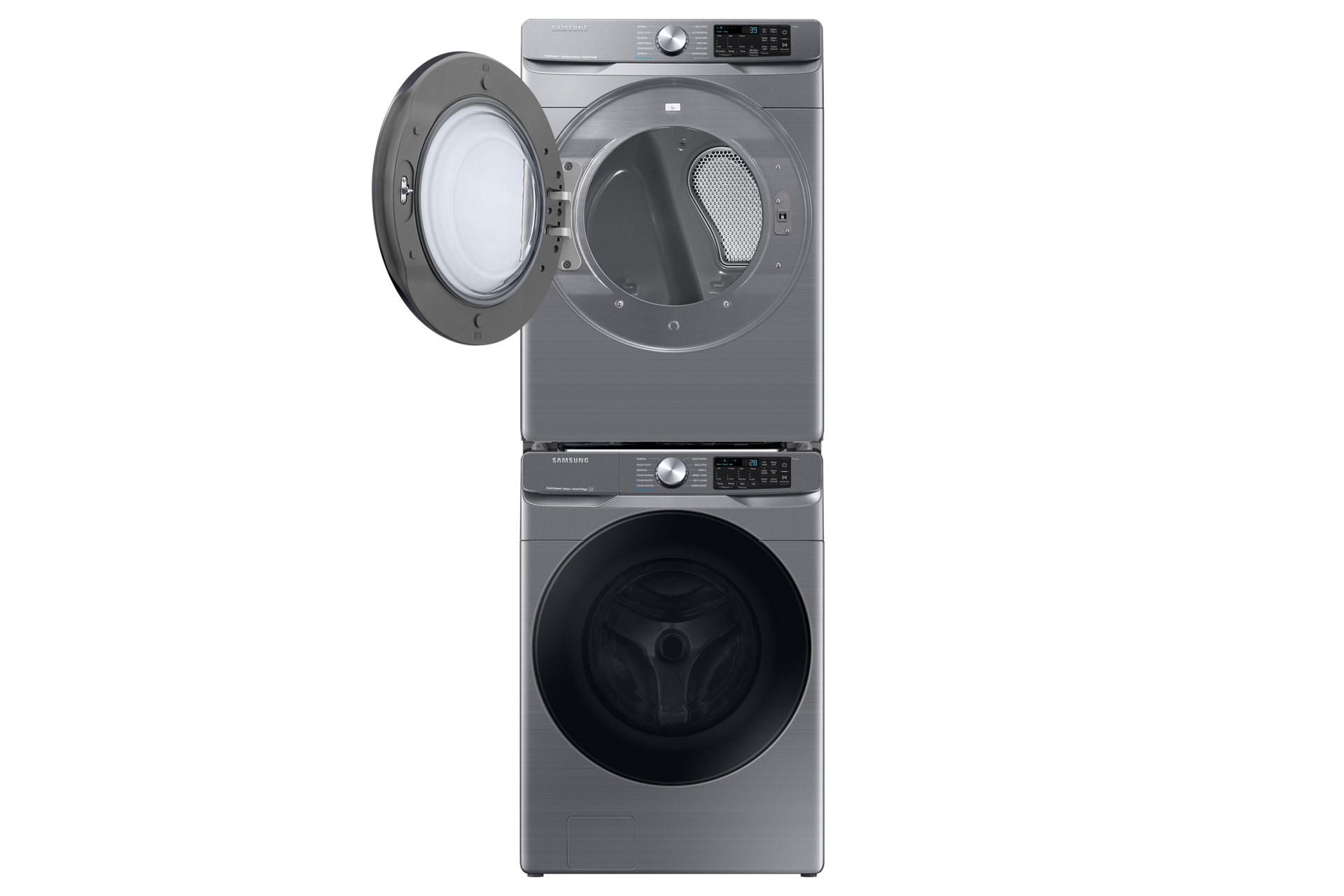 WF6000R Stack-Front-Door-Open Gray 