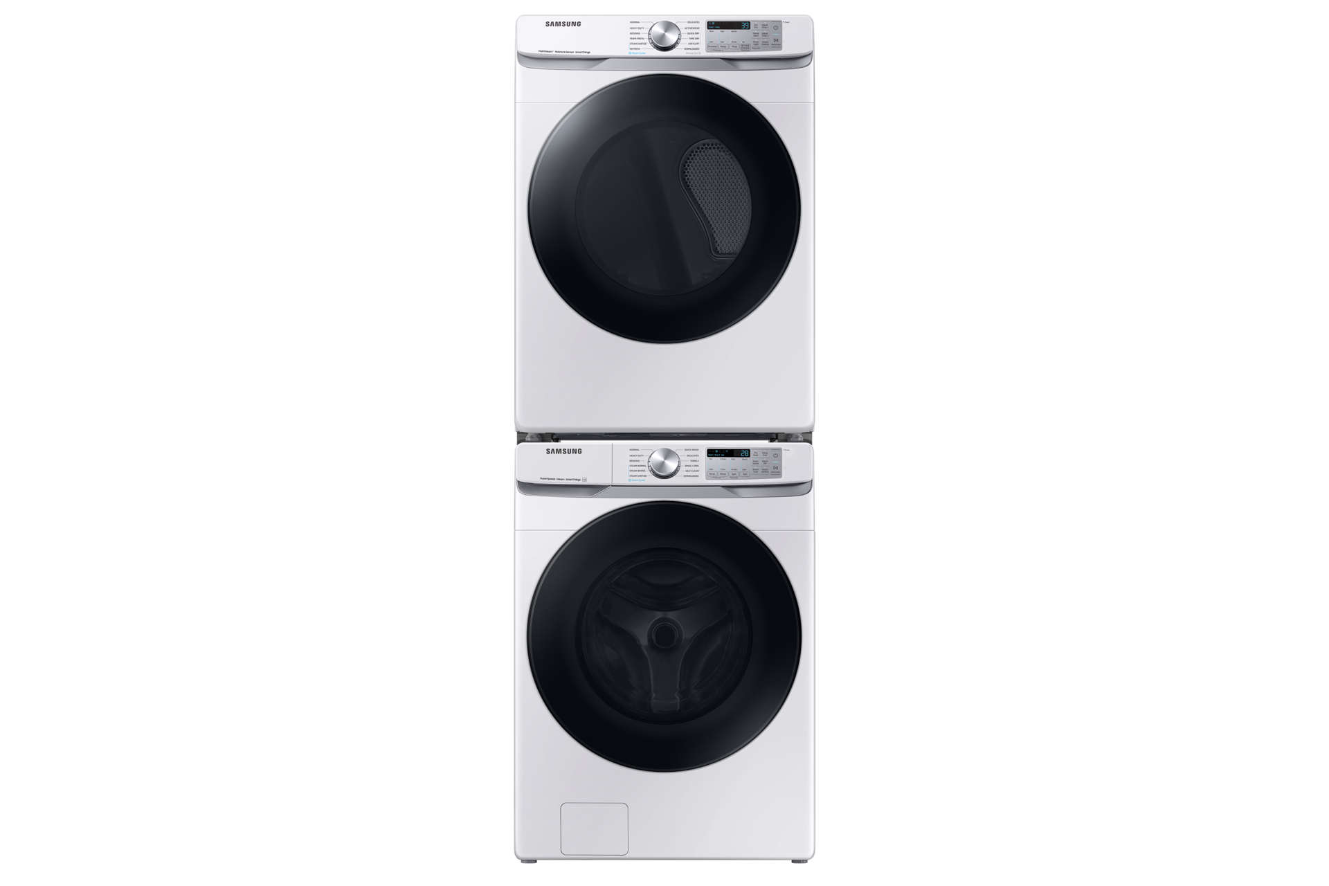 WF6000R Stack-Front-Door-Closed White 