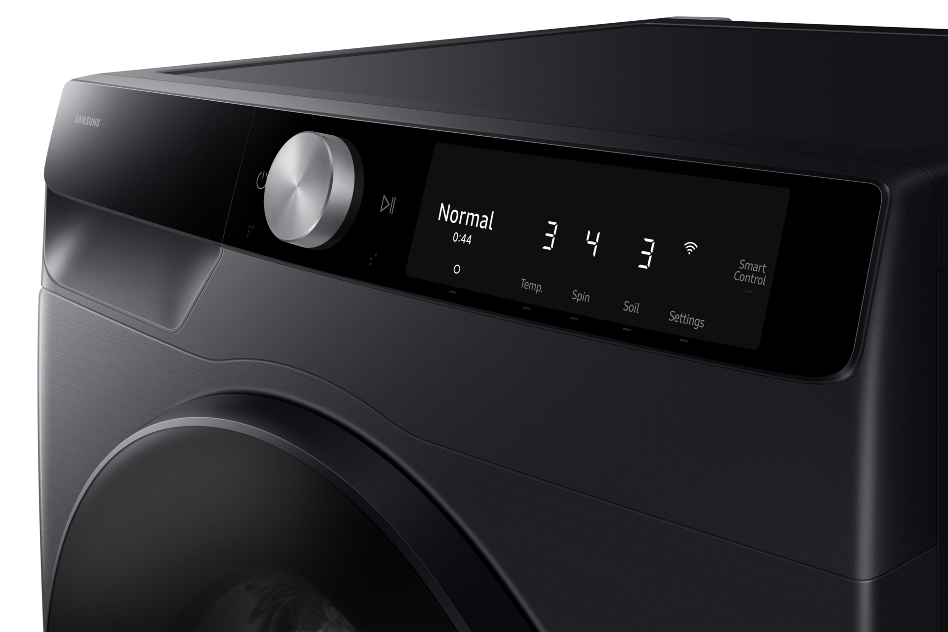 Laundry with AI Control and AI Energy Mode Panel-Control Black 