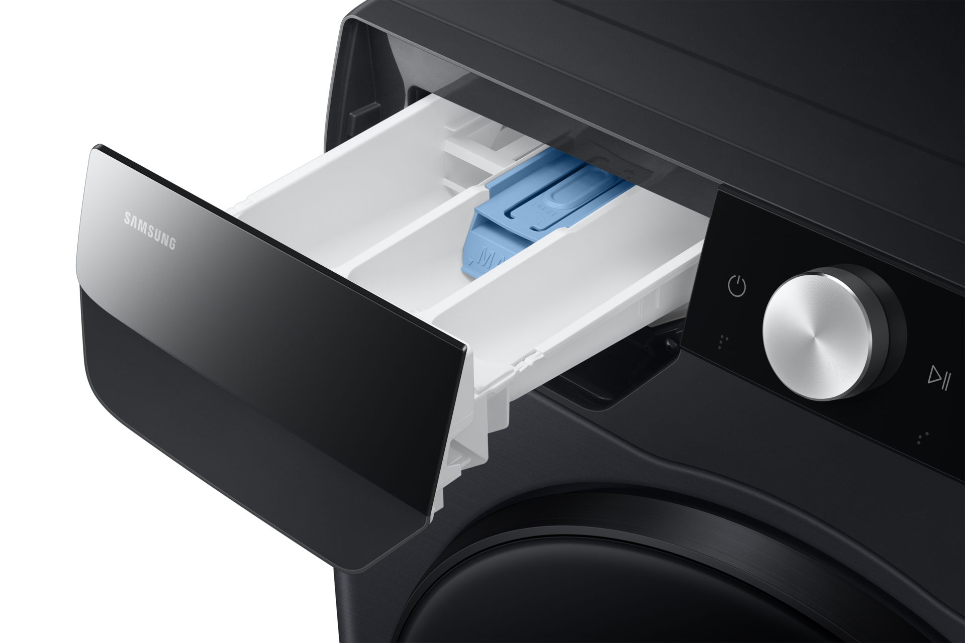 Laundry with AI Control and AI Energy Mode Dynamic Black 