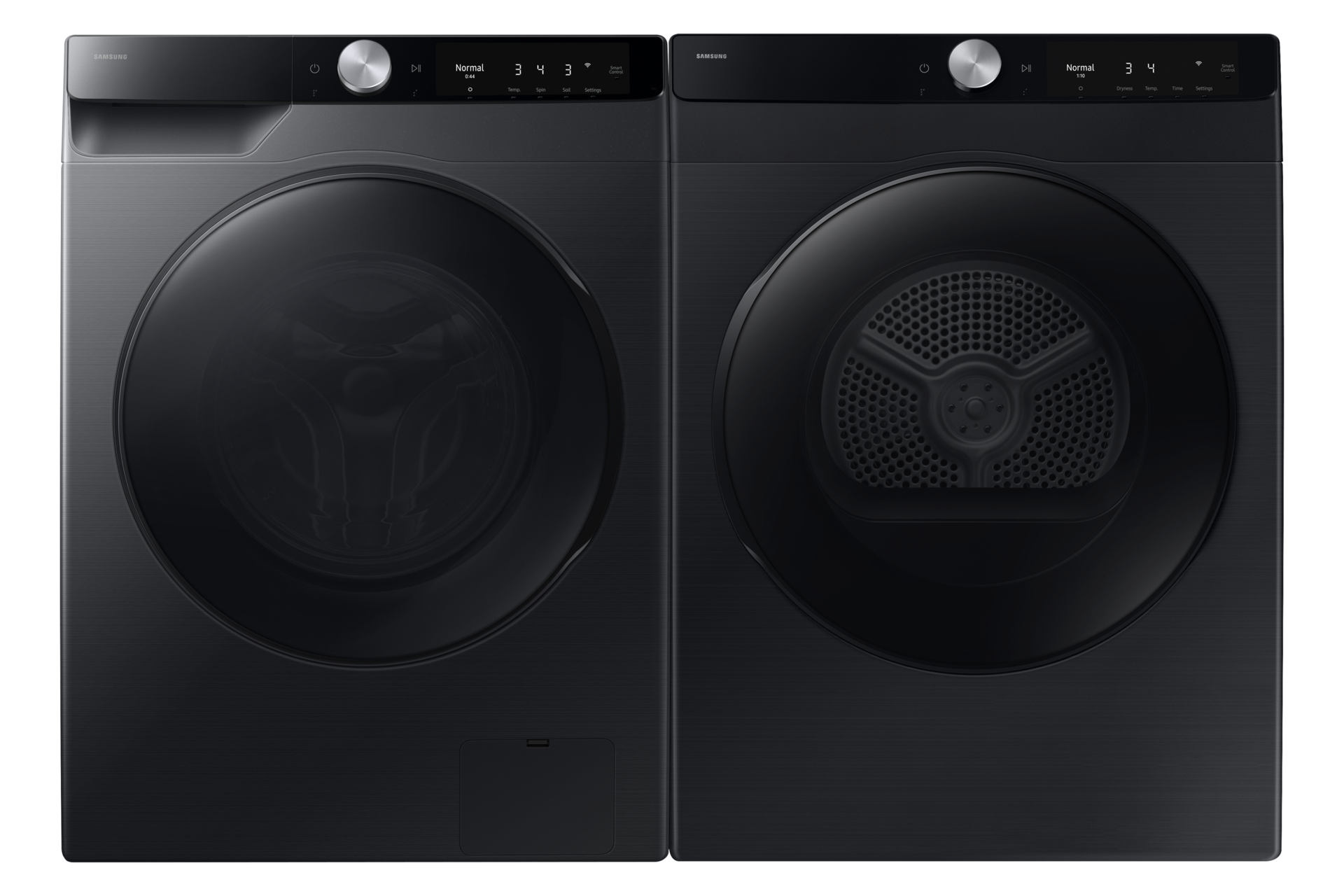 Laundry with AI Control and AI Energy Mode Front-Set1 Black 