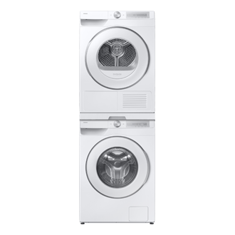 DV6000D Dryer with A Energy Efficiency Rating and AI Dry+ Front-Set2 White 