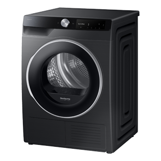 DV6000D Dryer with A Energy Efficiency Rating and AI Dry+ R-Perspective Black 
