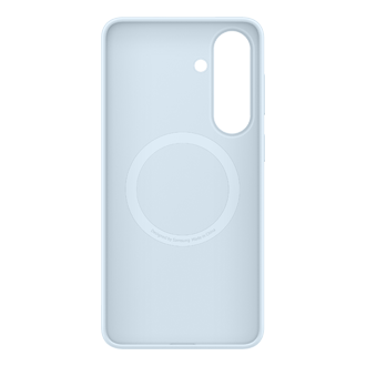 Galaxy S26+ Silicone Magnet Case Back Light Blue 