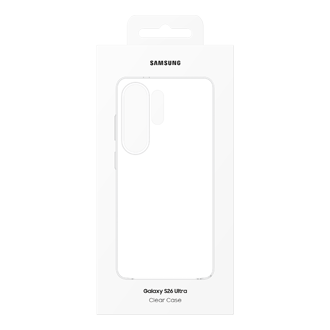 Galaxy S26 Ultra Clear Case Package Transparent 