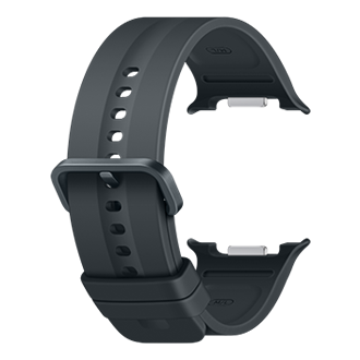 Sport Band (M/L) for Galaxy Watch9 (Watch8) Back-Perspective Black 