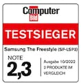Computer Bild, Testsieger, Note 2,3, Ausgabe 10/2022, The Freestyle (SP-LSP3), 2 Produkte im Vergleich.