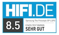 Hifi.de, Sehr Gut (8,5), 28.03.2022, SP-LSP3, Einzeltest.
