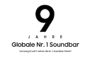 9 Years Global No.1 Brand, Samsung Soundbars