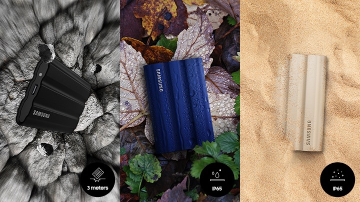 Portable SSD T7 Shield blue | Samsung Schweiz