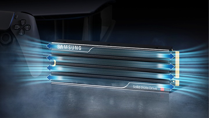 9100 PRO with Heatsink NVMe M.2 SSD MZ-VAP4T0CW | Samsung Schweiz