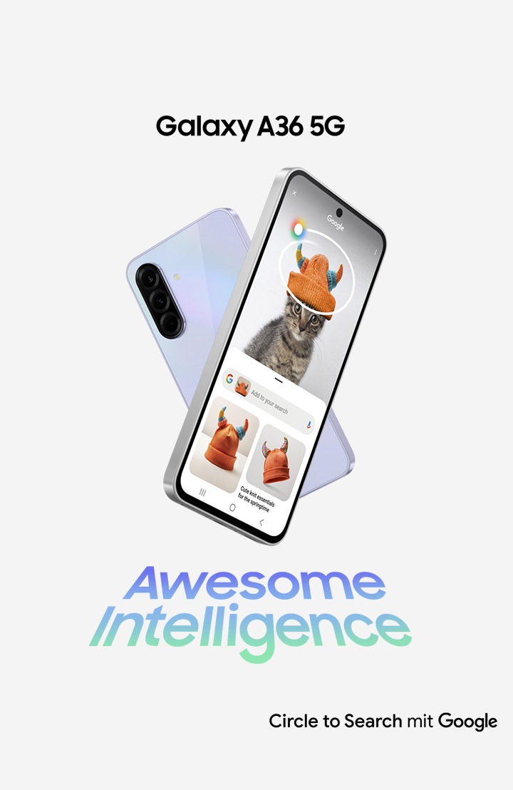Galaxy A36 5G Awesome Lime 256 GB | Samsung Schweiz