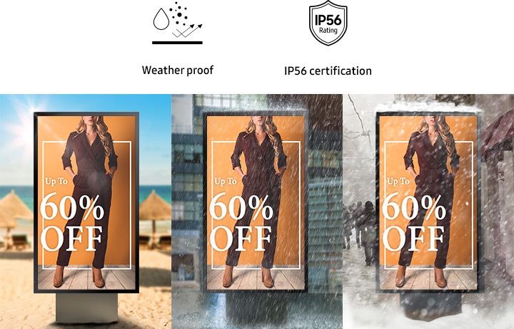 Optimaler Schutz bei fast allen Wetterbedingungen