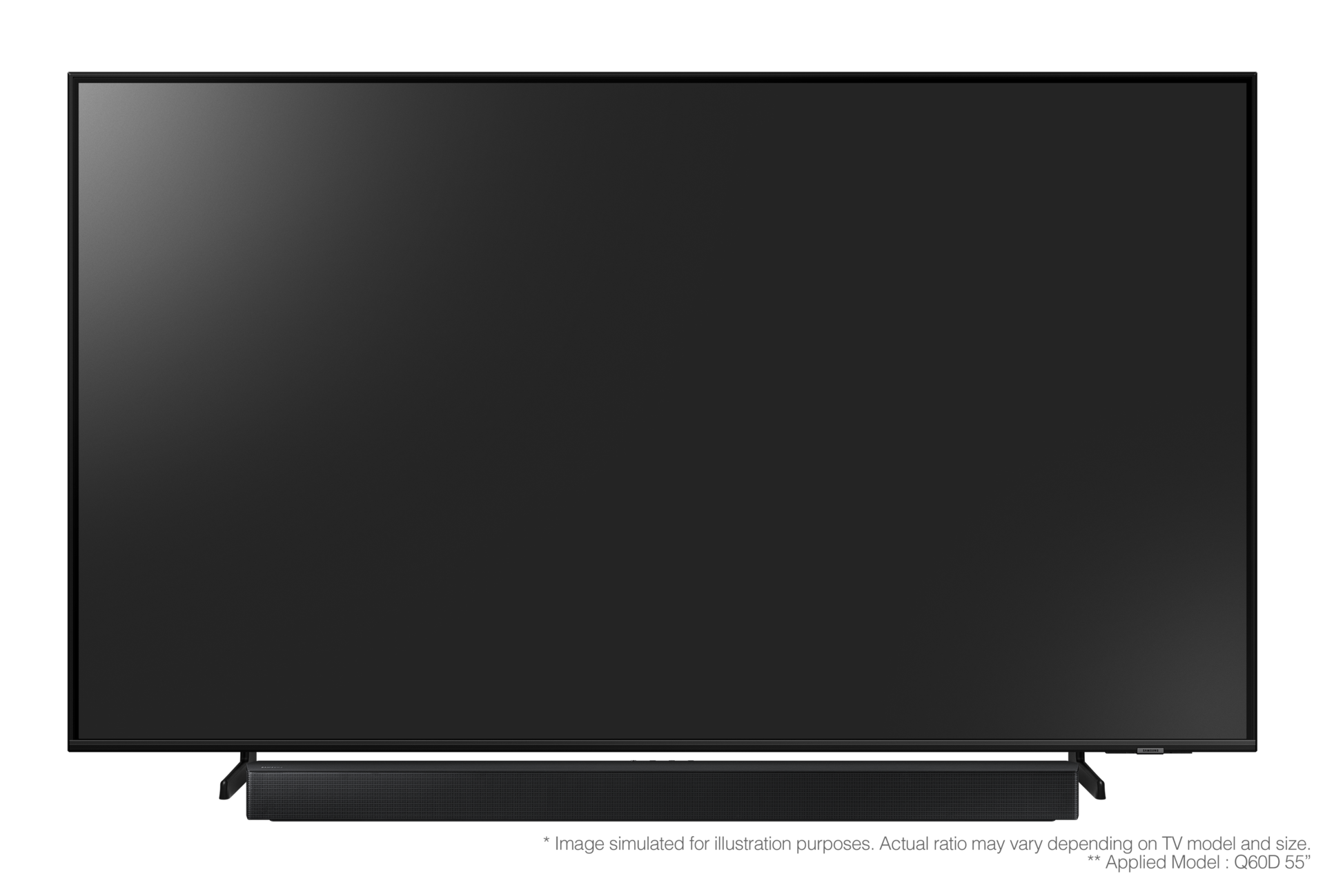 with-tv-front Black