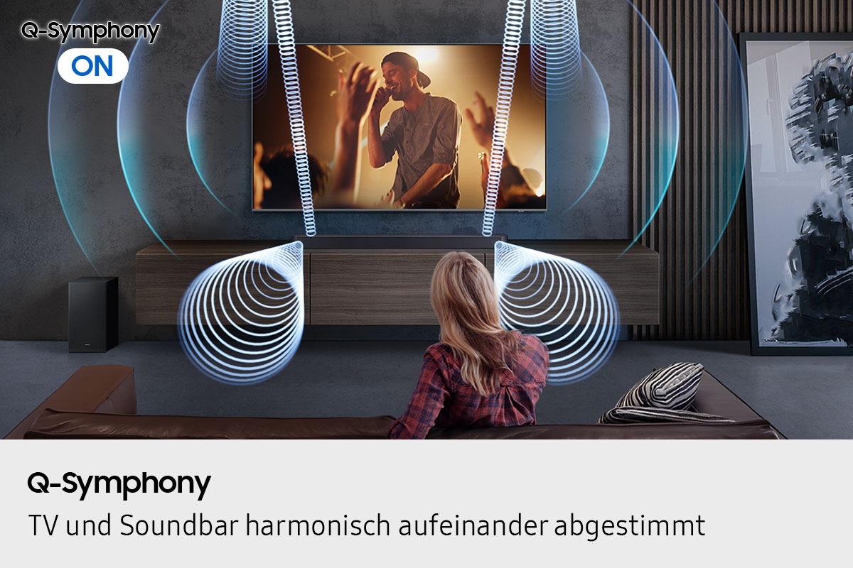 B-Serie 3.1-Kanal Soundbar HW-B650F mit Subwoofer (2025) Black