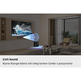 B-Serie 3.1-Kanal Soundbar HW-B650F mit Subwoofer (2025) Black