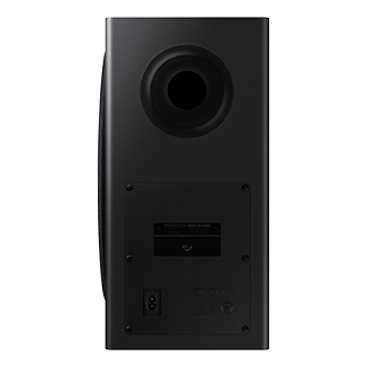 subwoofer-back Black