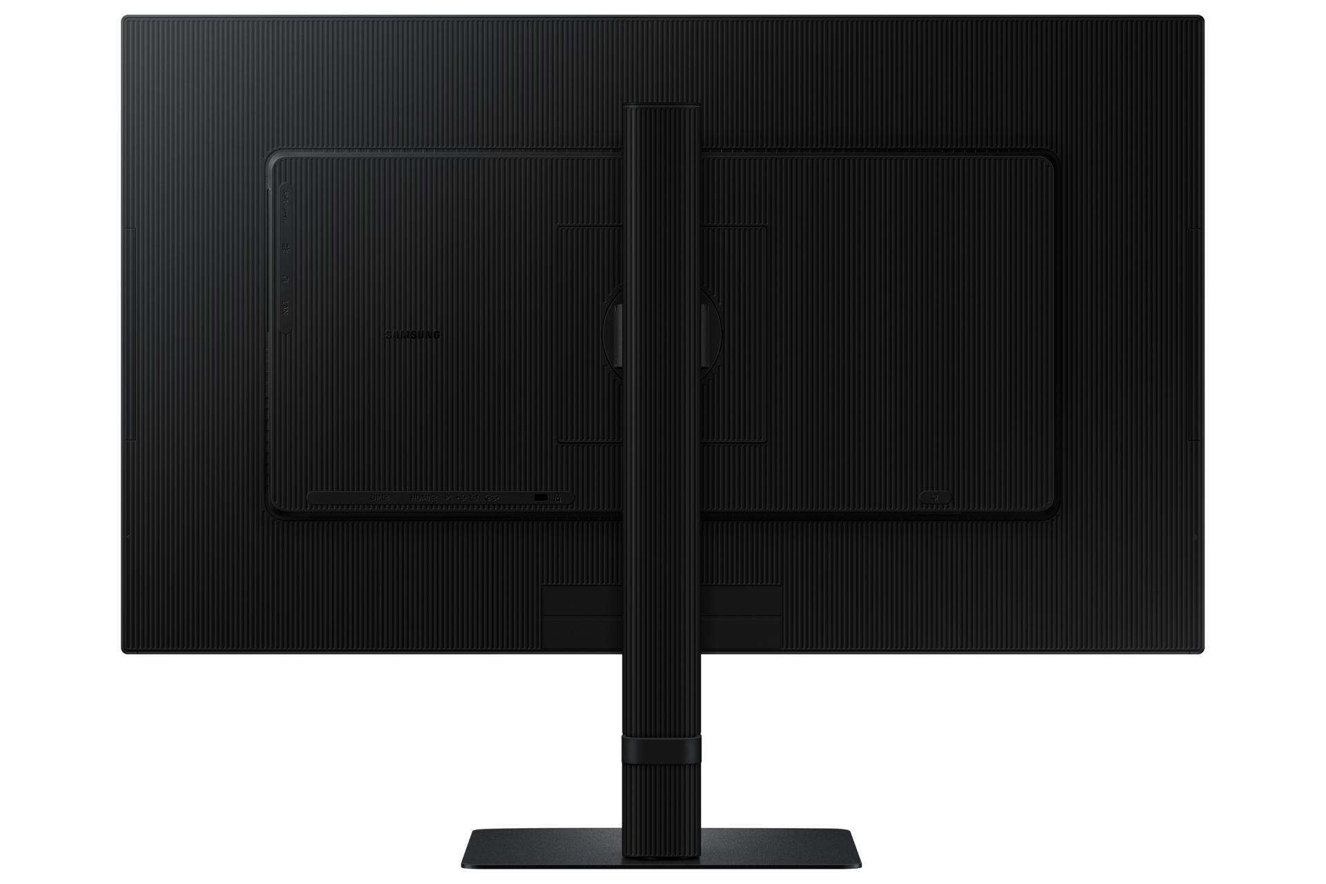 Rückseite des 27-inch Samsung ViewFinity S80UD.