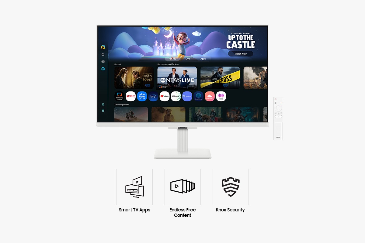 27" Smart Monitor M5 M50F FHD Weiss