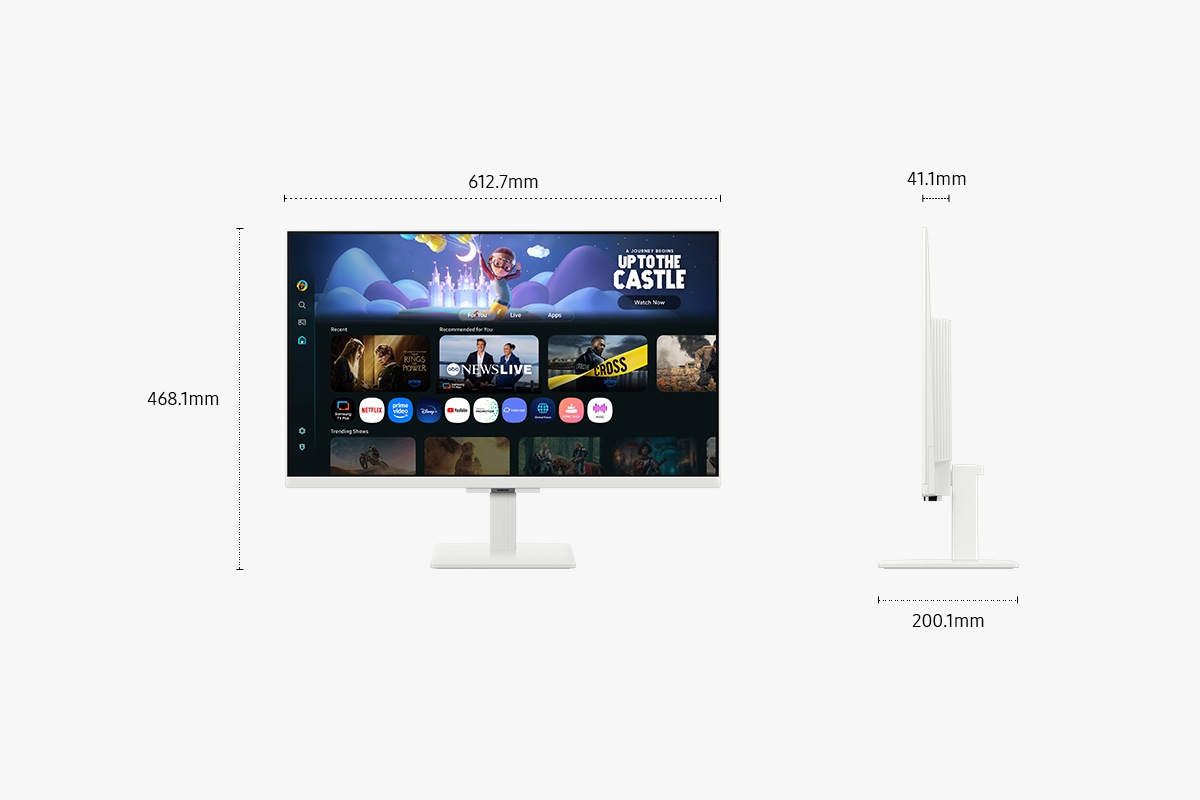 27" Smart Monitor M5 M50F FHD Weiss