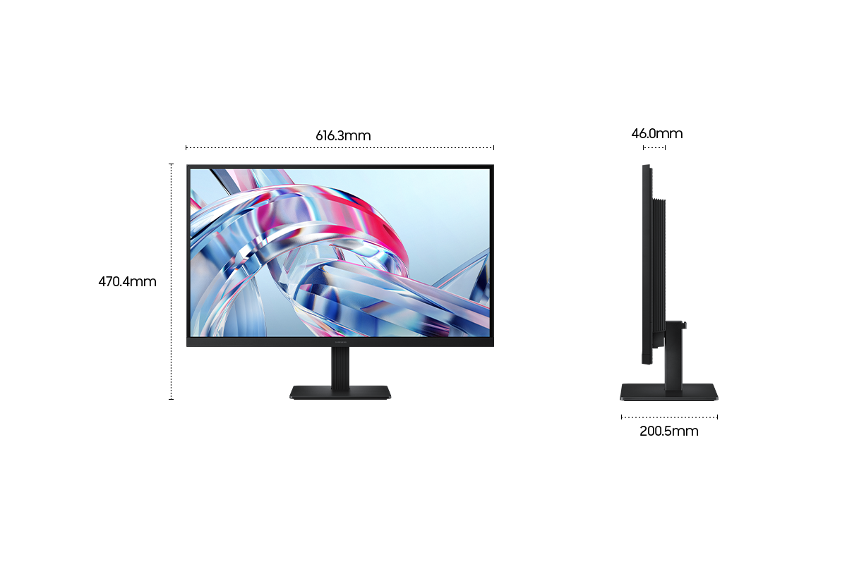 27"/ 32" ViewFinity S7 S70H 4K UHD Monitor Black