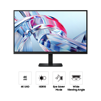 27"/ 32" ViewFinity S7 S70H 4K UHD Monitor Black