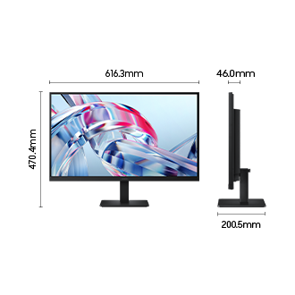 27"/ 32" ViewFinity S7 S70H 4K UHD Monitor Black