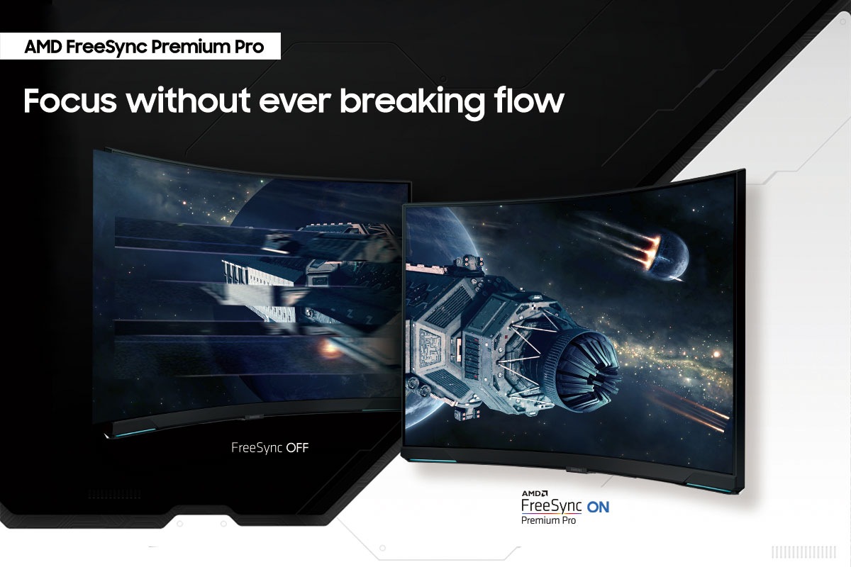 LS32BG850NUXEN Samsung Odyssey Neo G8 unterstützt AMD FreeSync Premium Pro