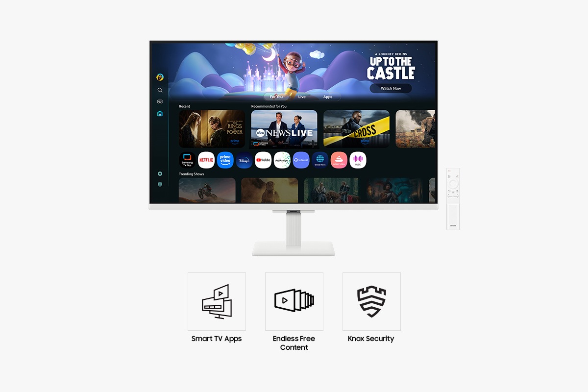 32" Smart Monitor M5 M50F FHD Weiss