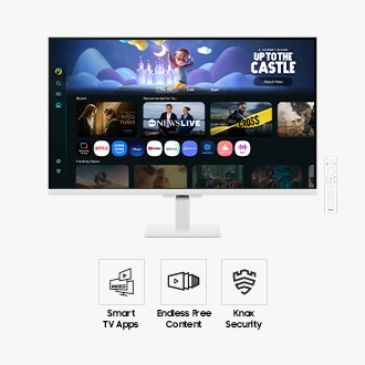 32" Smart Monitor M5 M50F FHD Weiss