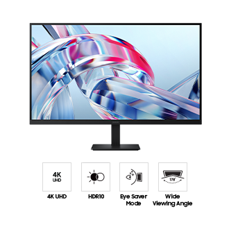 27"/ 32" ViewFinity S7 S70H 4K UHD Monitor Black