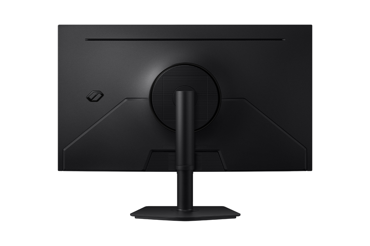 Rückseite des Samsung Odyssey OLED G7.