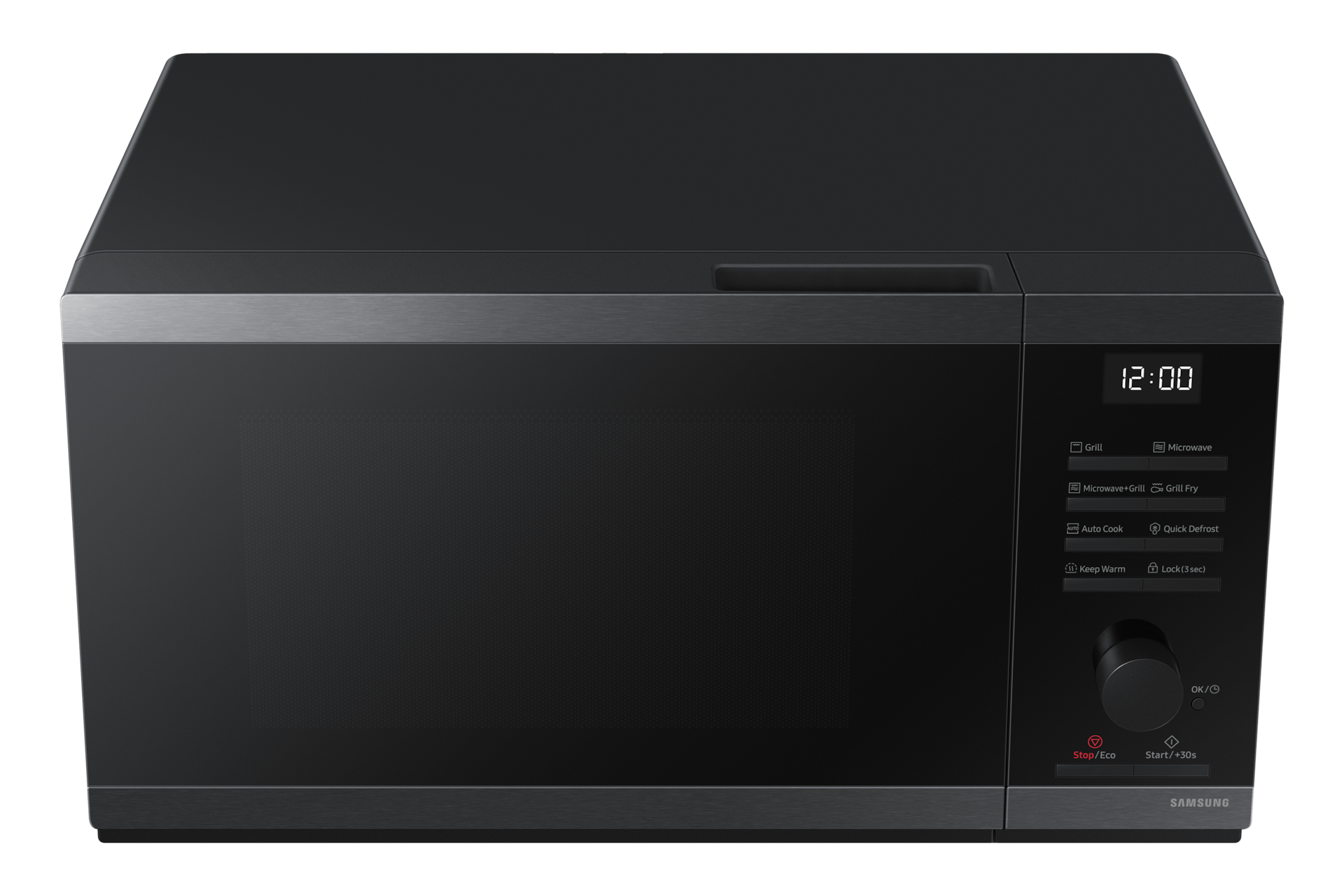 handle-top-view Black