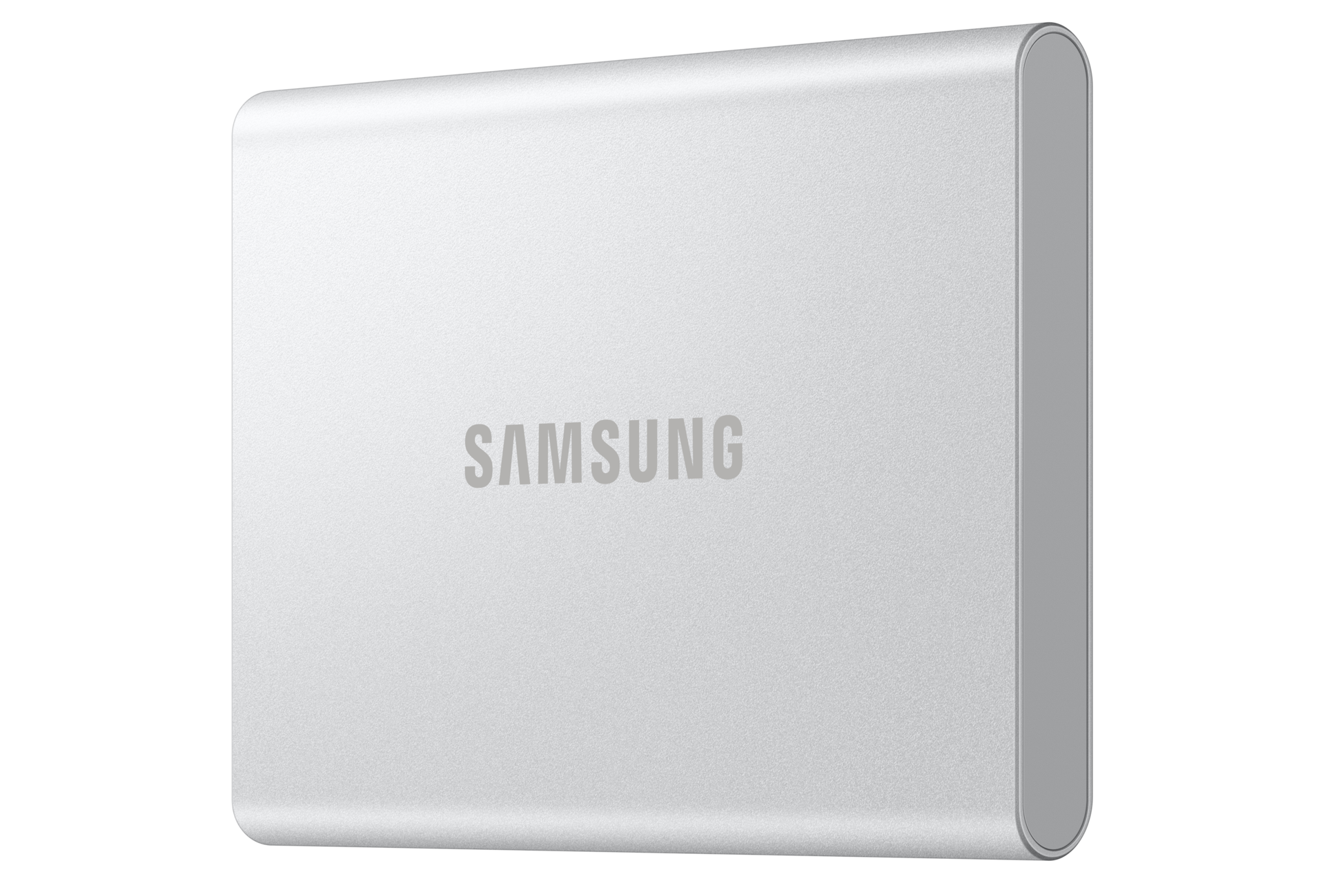 Portable SSD T7 Resurrected USB 3.2 Gen 2 R-Perspective Silver 