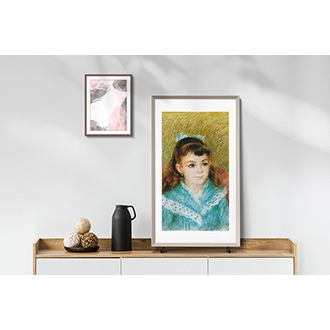 The Frame steht senkrecht.