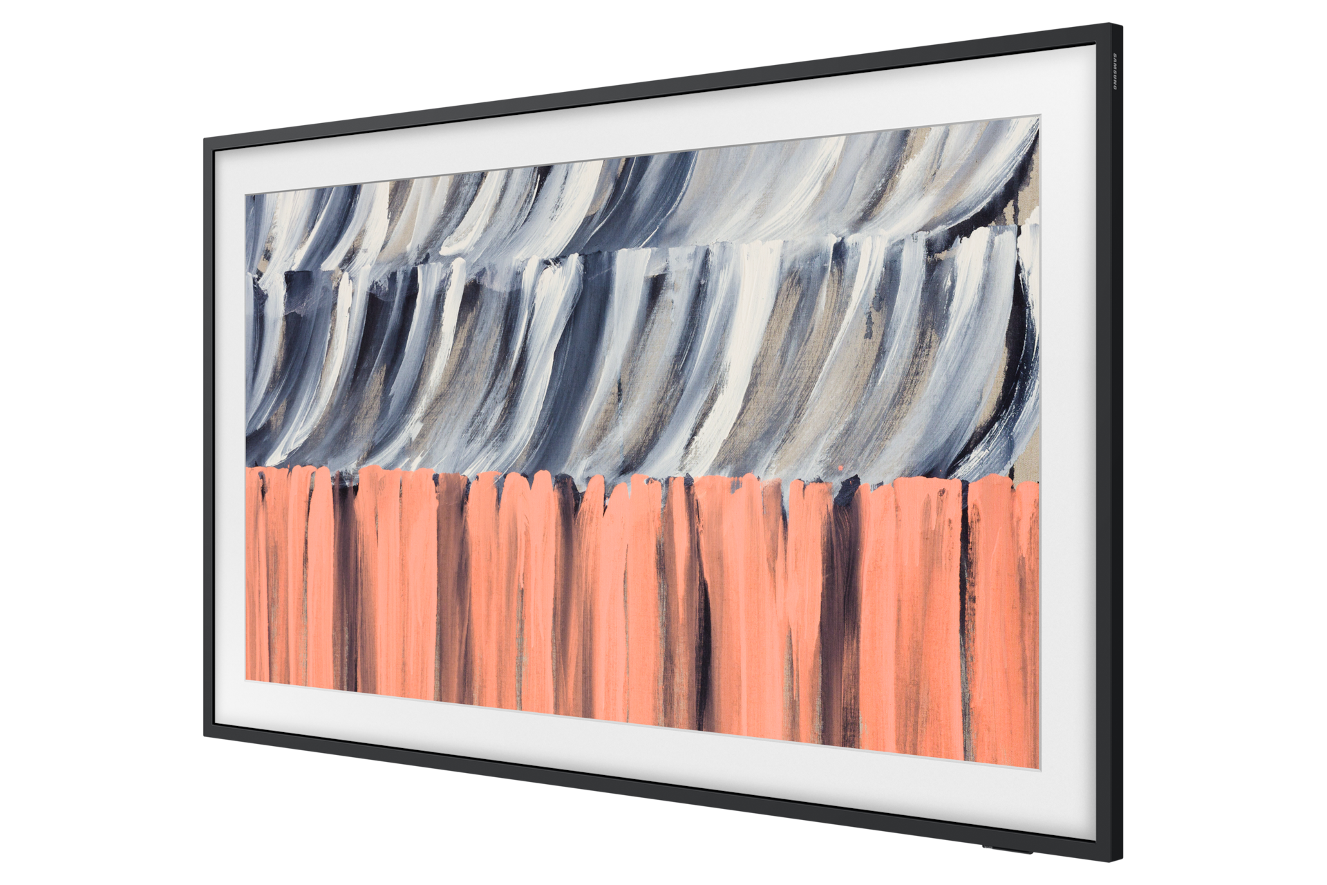 65" The Frame LS03HA 4K Samsung Vision AI Smart TV (2026) R-Perspective3 Black 